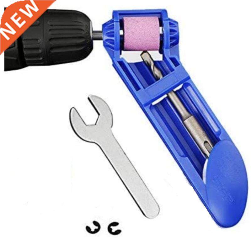 1 Set Corundum Grinding Wheel Drill Bit Sharpener Titanium D