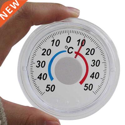 Self Adhesive Round High Accuracy Thermometer For Window Ind