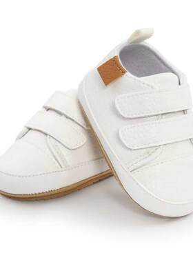 PU Casual Baby Shoes Kids Sneakers Baby Girl Boy Solid Color