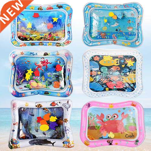 Baby Water Mat Inflatable Cushion Infant Toddler Water Play