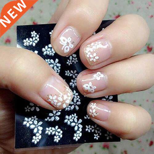30 Sheets 3D DIY Flower Nil rt Stickers dhesive Decl