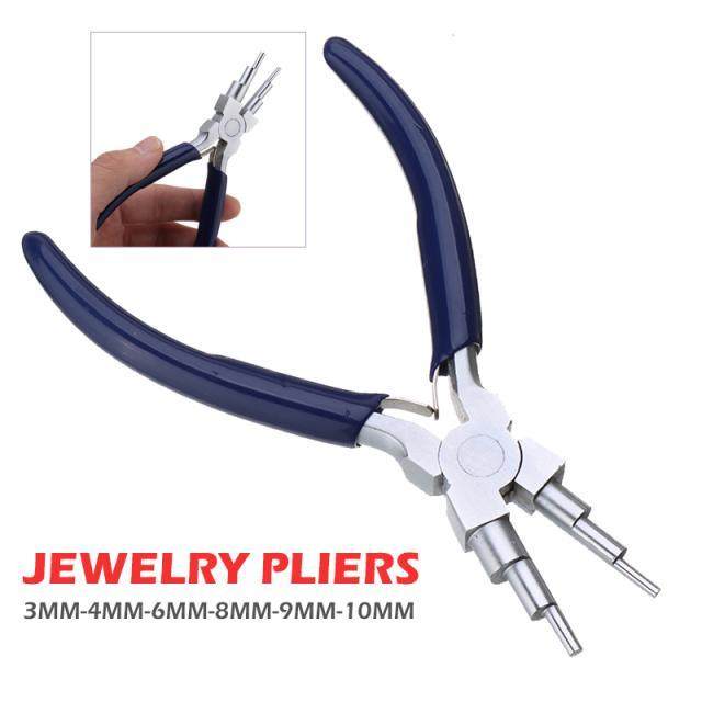 1pc Jewellery Plier 6-In-1 Round Nose Wires Looping 适用于ce
