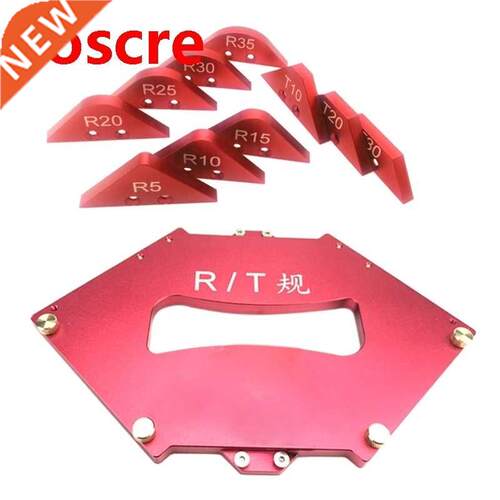 Router Table Corner Trimmer Jig Radius Chamfer Profile Templ