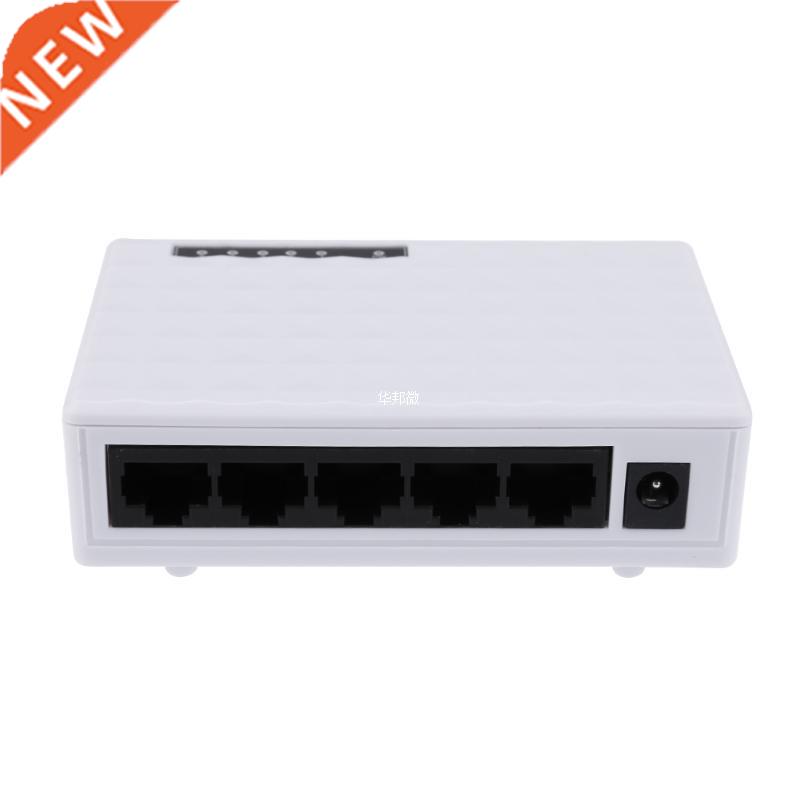 5 Port 100Mbps Network Switch Adapter Cable Distributor EU/U