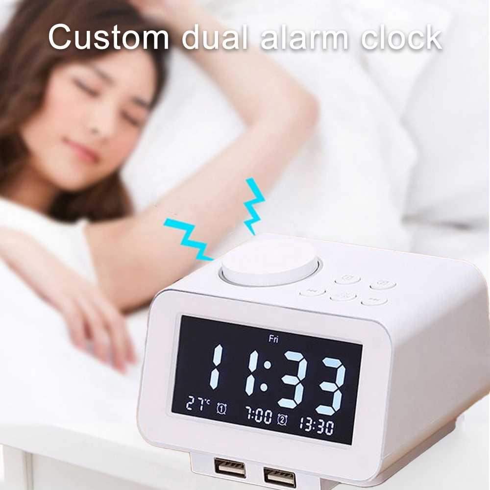 Digital Alarm Radio Dual Weekday/Weekend Mode 5-level