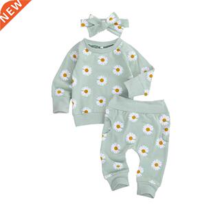 0-18M Newborn Infant Baby Girl Clothes Set Long Sleeve Sweat