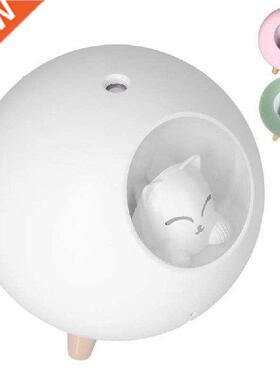 Mini Car Humidifier Cool Mist Humidifiers Colorful Light