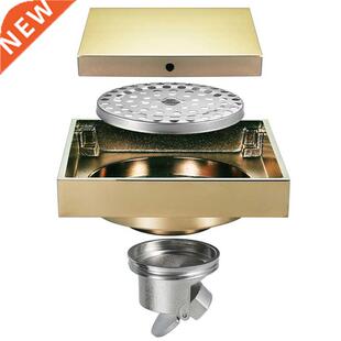 All Copper Square Mirror Bathroom Large Displacement Deodora