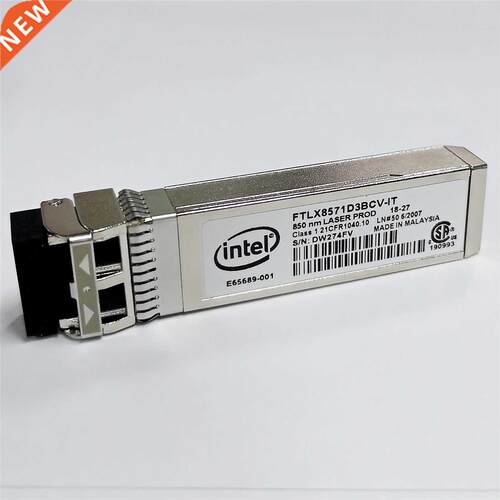 INTEL E10GSFPSR FTLX8571D3BCV-IT SFP+SR 10G/1G E65689-001 0Y