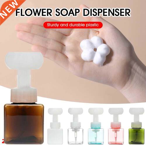 250ml/450ml Liquid Soap Dispenser Flower Shape Foam Foaming