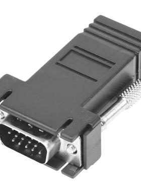 2 x VGA Extender Male To LAN CAT5 CAT5e CAT6 RJ45 Cable Fema