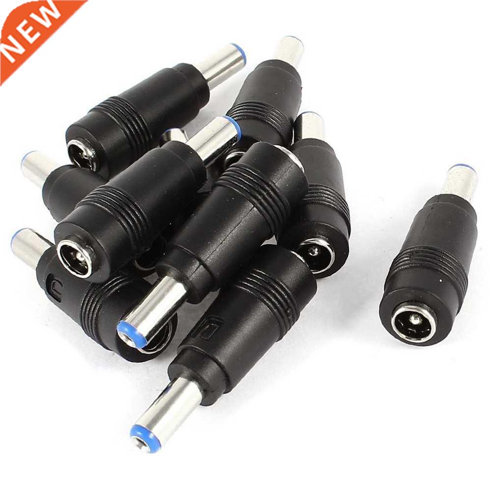 10 Pcs DC 5.5x2.1mm Power Male Plug to Female Jack M/F Adapt