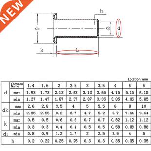 Tubular Rivets M0.9 M1. M1.5 M1.7 Mix Circuit Board PCB