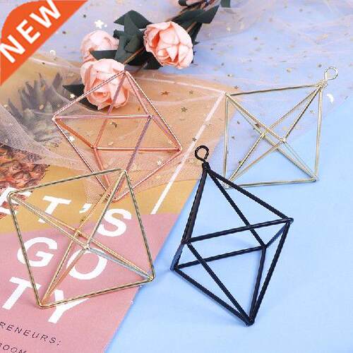 Hanging Planters Geometric Swing Wroug Iron Tillandsia