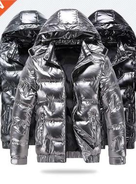 2021 winter men's jacket casual Warm Thick coat fashionable