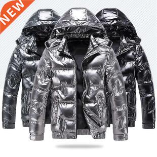 2021 winter men's jacket casual Warm Thick coat fashionable