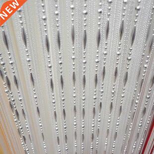 Beads Line Curtain Modern Yarn ed Curtains For Home Living