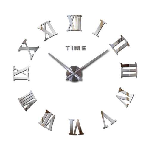 special offer d big acrylic mirror wall clock  quartz wa