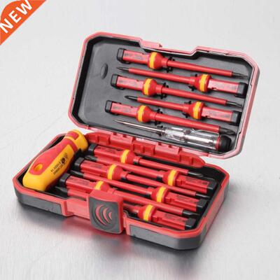 1pcs Pro Electricians Insulated Electrical Hand Screwdriver