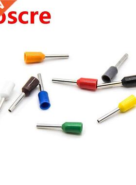 1000pcs E1008 E1508 Tubular Wire Cold Pressure Terminal E050