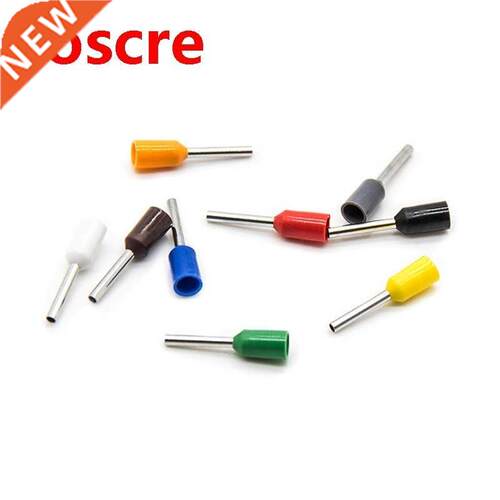 1000pcs E1008 E1508 Tubular Wire Cold Pressure Terminal E050