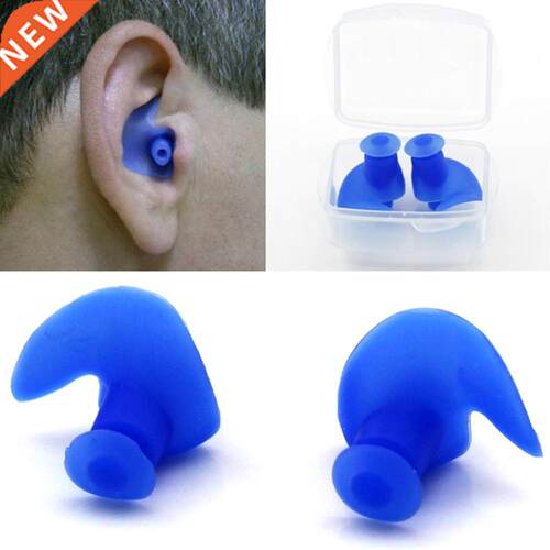 Soft Waterproof Silicone Swimming Nose Clip Earplugs Set Sur