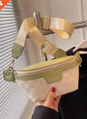 Luxury Desgner Women's Fanny Pack Qualty Leather Wast Bag