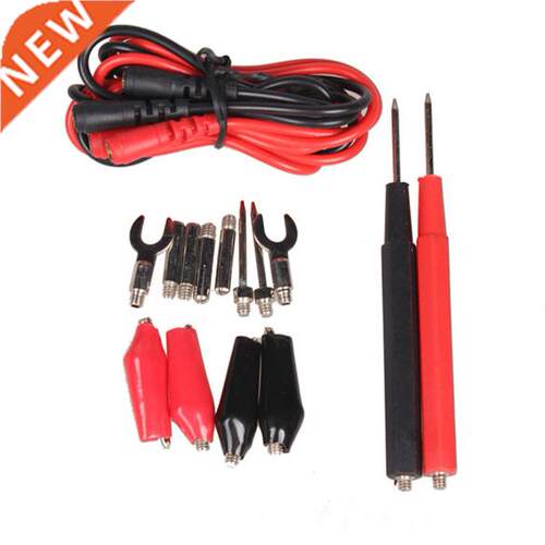 Multimeter Probe Test Lead Cable Alligator Clip for IC pins