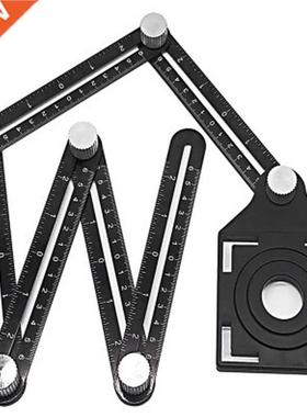 Six-Sided Ruler Measuring Instrut Template Angle Tool Locat