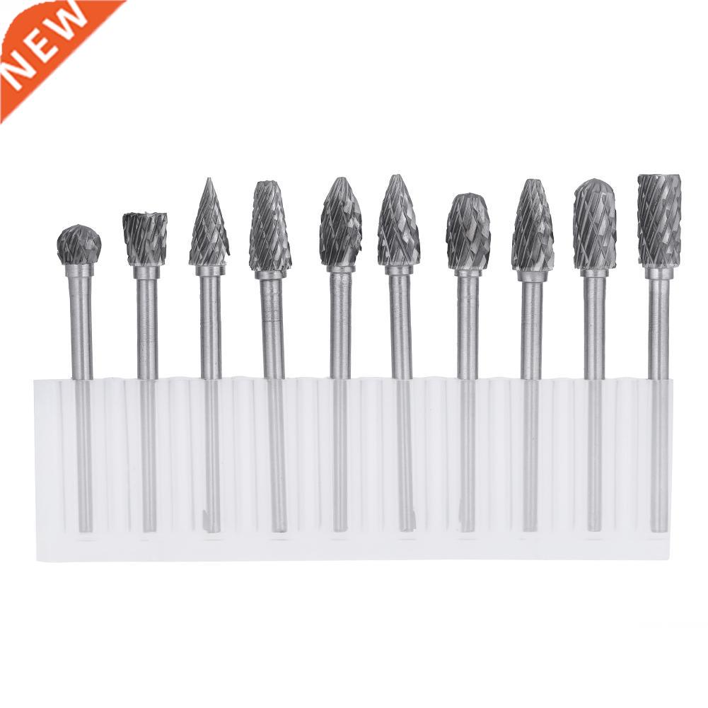 10pcs/Set Tungsten Steel Crbide Burrs Wood Cutter CNC Engr