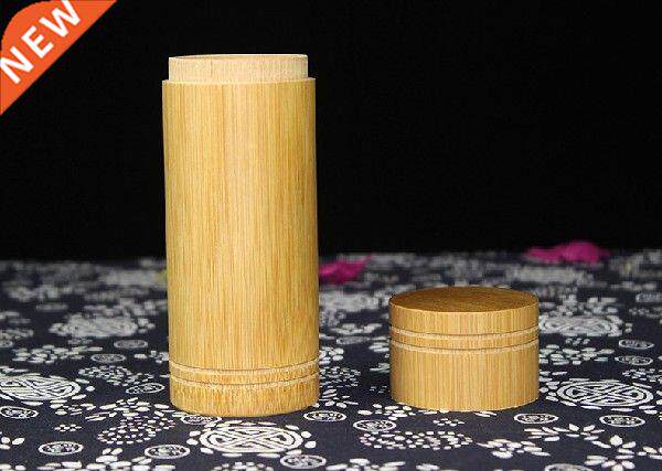 1PC Bamboo Tea Cans Jars for Storage Container Bamboo