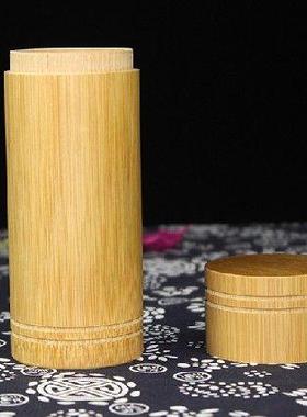1PC Bamboo Tea Cans Jars for Storage Container Bamboo