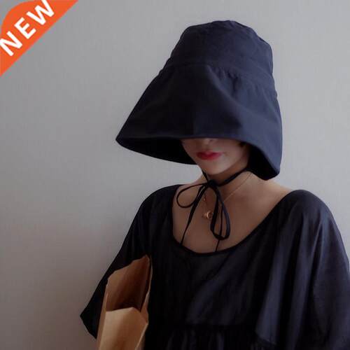 New Frenulum Deep Panama Hip Hop Cap Female Bucket Hats Hara