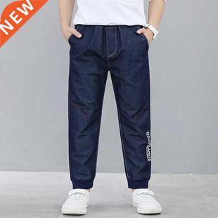 2020 Boys Jeans Autumn Children Clothes Teenage Boys Solid C