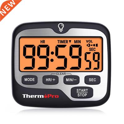 ThermoPro TM01 Digital Cooking Kitchen Timer With Large Back