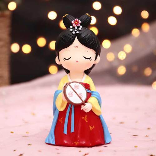 Chinese Style Court Butterfly Tang Xiaomei Shengshi Beauty