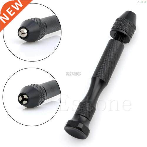 Mini Manual Aluminum Hand Drill Chuck Twsit Micro Drill Bit