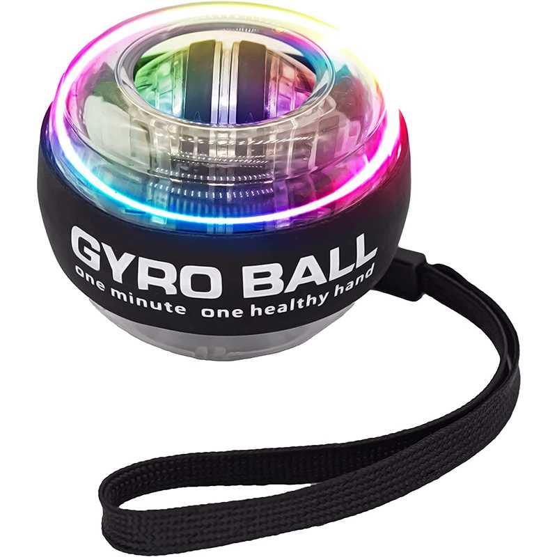 LED Wrist Power Hand Ball Self-starting Powerball With Count