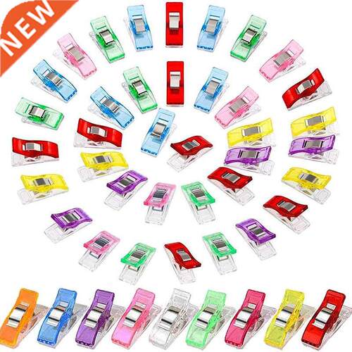 10/20Pcs Sewing Clips Multi-Color Quilting Binding Clips Fab