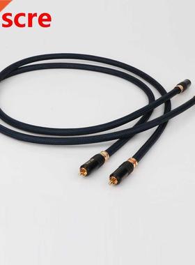 Preffair X404 Pair RCA Cable Top Grade Silver Plated RCA Ma