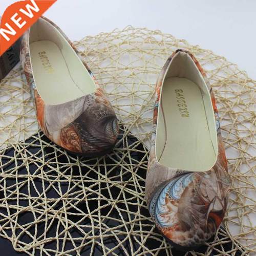 Women Casual Flat Shoes Spring Autumn Flat Loafer 大码单鞋女