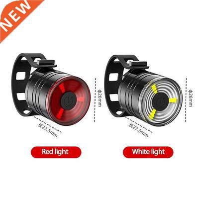 Waterproof Bike Bicycle Rear Tail LED Helmet Cycling FlashLi