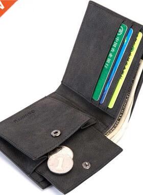 2022 Fashion Rfid Men Wallets Mens Wallet with Coin Bag Zipp