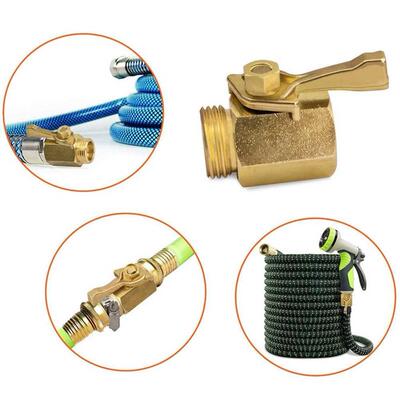 3/4 inch Copper Ball Valve with On-Off Handle Threaded Air W