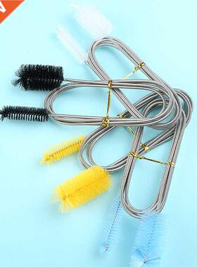 90/155/200cm Aquarium Cleaning Brush Stainless Steel Pipe Cl