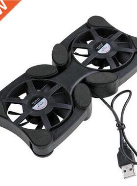Folding USB 2 Fan PC Computer Cooling Cooler Pad