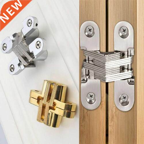 1Pc Concealed Invisible Cross Hinge 适用于 Cabinet Cupboard