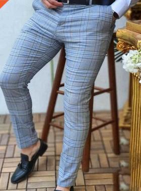 2022 New Men's Clothing Mid-Waist Deep Crotch Straight Casua