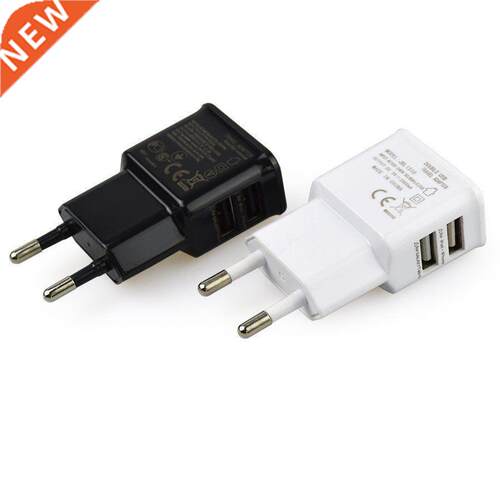 Moble Phone Charger Dual USB EU Charger Plug Travel Wall Ch