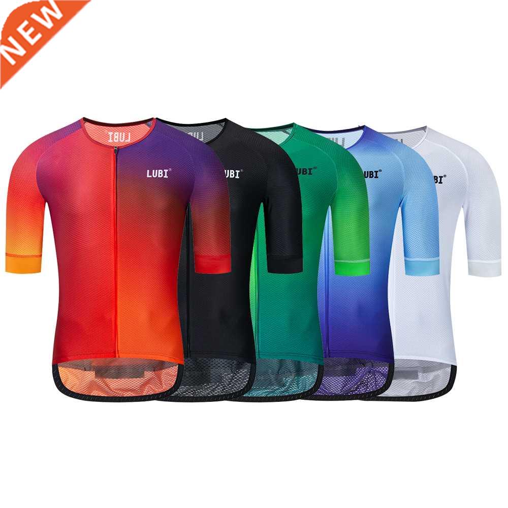 LUBI 5 Colors Cycling Jersey Short Sleeve Men Summer Mountai
